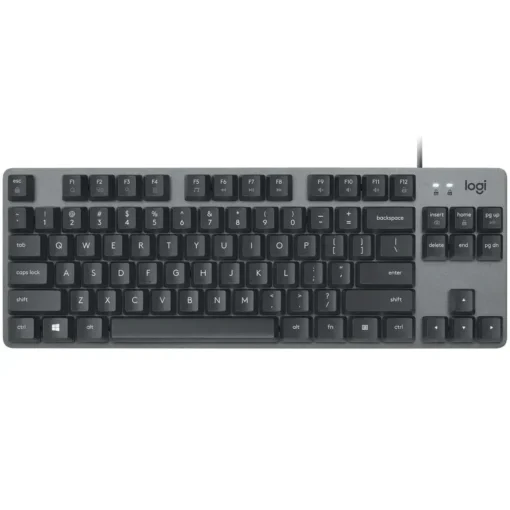 Teclado Mecánico Gamer Logitech K835 TKL Negro, Alámbrico, Switch Azul, Led (MPN 920-010085, Teclados) img-1