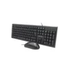 Teclado Philco Kit Alambrico Teclado + Mouse ergonometrico, compatible Mac y PC, (MPN 29PLCK4500, Kit Teclado y Mouse) img-1