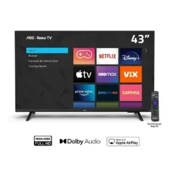 Televisor AOC Roku De 43“ (Led, Full Hd, Hdmi, Dolby Digital, Airplay 2 43S5135 img-1