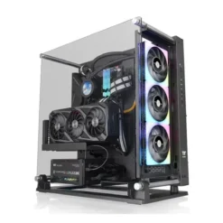 Thermaltake Gabinete Gamer Core P3 Tg Pro, Mid Tower, E-Atx, Atx, Open Frame (MPN CA-1G4-00M1WN-09, Gabinetes para PC) img-1