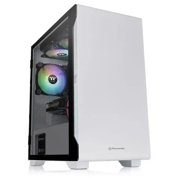 Thermaltake S100 Tempered Glass Snow Edition Micro Chassis CA-1Q9-00S6WN-00 img-1