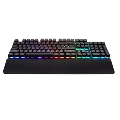 Thermaltake Teclado Gamer Challenger Edge Pro Rgb, Español, Membrana, Negro (MPN KB-CPR-PLBRSP-01, Teclados) img-1