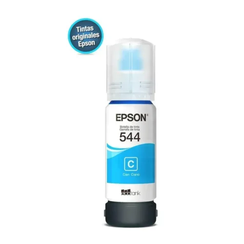 Tinta Epson T544 Cyan Ink Bottle para Impresoras Ecotank T544220-AL img-1