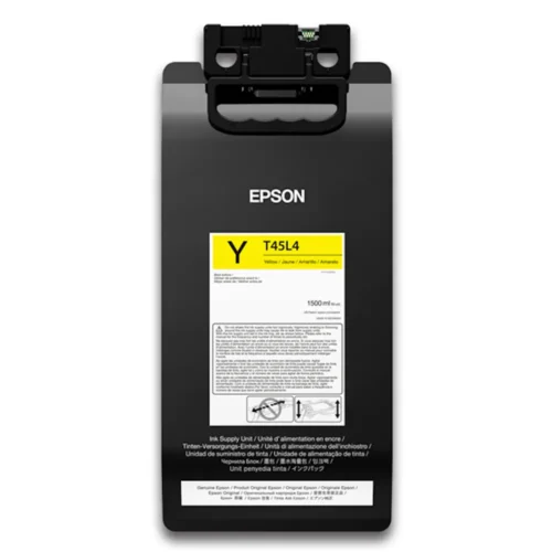 Tinta Epson Ultrachrome Yellow Gs3 Ink Sply Unit 1.5L (MPN T45L420, Suministros para impresoras) img-1