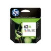 Tinta HP 62XL Tri color Ink Cartridge (MPN C2P07AL, Suministros para impresoras) img-1