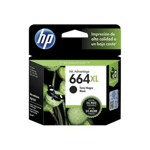 Hp Suministros Tinta Hp Suministros Tinta Tinta Hp 664 Xl Negro Ink Cartridge (MPN F6V31AL, Suministros para impresoras) img-1