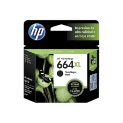 Tinta HP 664 XL Black Ink Cartridge (MPN F6V31AL, Suministros para impresoras) img-1