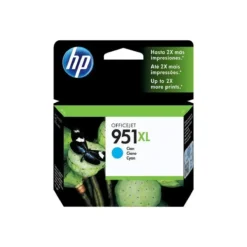 Tinta HP 951XL Cyan Officejet Ink Cartridge (MPN CN046AL, Suministros para impresoras) img-1