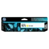 Tinta HP 971 Yellow Ink Cartridge (MPN CN624AM, Suministros para impresoras) img-1