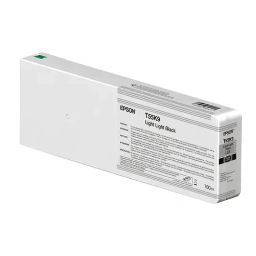 Cartucho Tinta Epson , Negro Claro Claro, 700ml (MPN T55K900, Suministros para impresoras) img-1