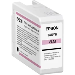 Epson Industrial Co Tinta Ultrachrome Pro10 Lt Magenta Cart 50Ml (MPN T46Y600, Suministros para impresoras) img-1