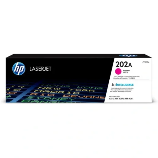 Hp Suministros Toner Hp 202A Magenta Original Laserjet Cartucho De Tóner (MPN CF503A, Suministros para impresoras) img-1