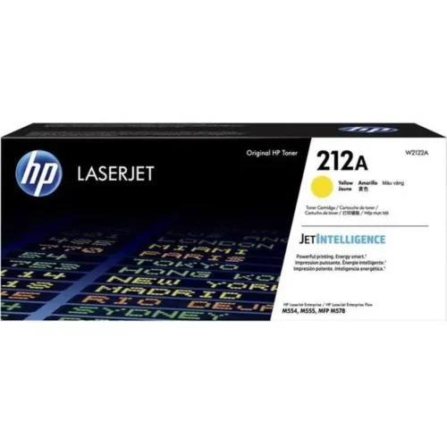 Hp Suministros Toner Toner Hp 212A () Amarillo (MPN W2122A, Suministros para impresoras) img-1