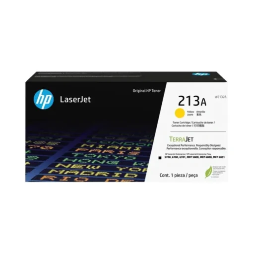Toner HP 213A YLW ORIGINAL LASERJET CRTG (MPN W2132A, Suministros para impresoras) img-1
