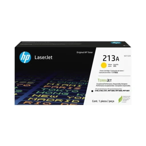 Toner HP 213A YLW ORIGINAL LASERJET CRTG (MPN W2132A, Suministros para impresoras) img-1