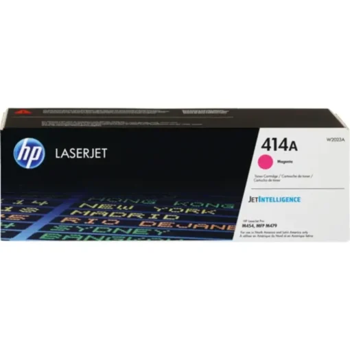Hp Suministros Toner Hp 414A Magenta Original Laserjet Cartucho De Tóner (MPN W2023A, Suministros para impresoras) img-1