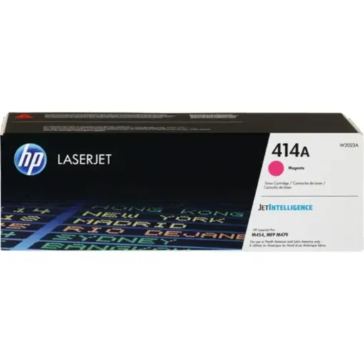 Hp Suministros Toner Hp 414A Magenta Original Laserjet Cartucho De Tóner (MPN W2023A, Suministros para impresoras) img-1