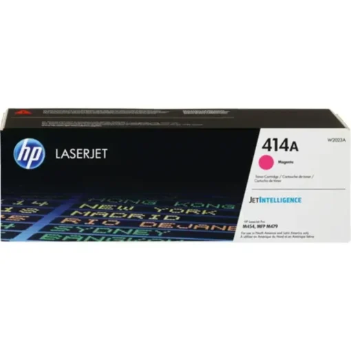 Toner HP 414A Magenta LaserJet (MPN W2023A, Suministros para impresoras) img-1