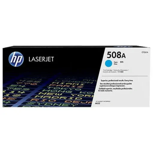 Hp Suministros Toner Toner Hp 508A Cyan Laserjet Catridge (MPN CF361A, Suministros para impresoras) img-1