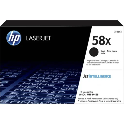 Hp Suministros Toner Toner Hp 58X Negro Laserjet Cartridge (MPN CF258X, Suministros para impresoras) img-1