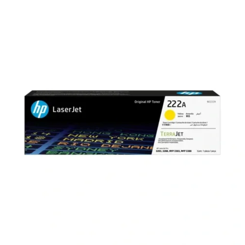 Hp Cartucho De Tóner Original 222A Amarillo Laserjet – Impresión Precisa Y (MPN W2222A, Suministros para impresoras) img-1