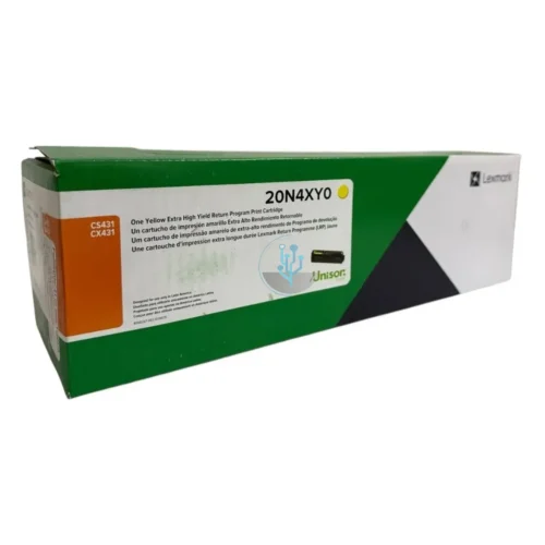 Toner Lexmark Yellow CX431, aprox 6.700 pag. (MPN TONER YELLOW CX431, Suministros para impresoras) img-1