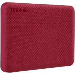 Disco Duro Externo Toshiba Canvio 2TB, USB 3.0, NTFS, Rojo (MPN HDTCA20XR3AA, Discos externos) img-1