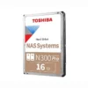 Disco Duro Toshiba Interno N300 Pro 16Tb (Nas, 7.200Rpm, 512Mb Cache, 24/7 (MPN HDWG51GXZSTB, NAS (Almacenamiento en red)) img-1