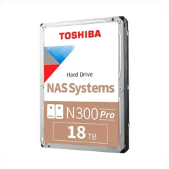 Disco Duro Toshiba Interno N300 Pro 18Tb (Nas, 7200 Rpm, 512Mb Cache, Cmr, 24/7 (MPN HDWG51JXZSTB, NAS (Almacenamiento en red)) img-1