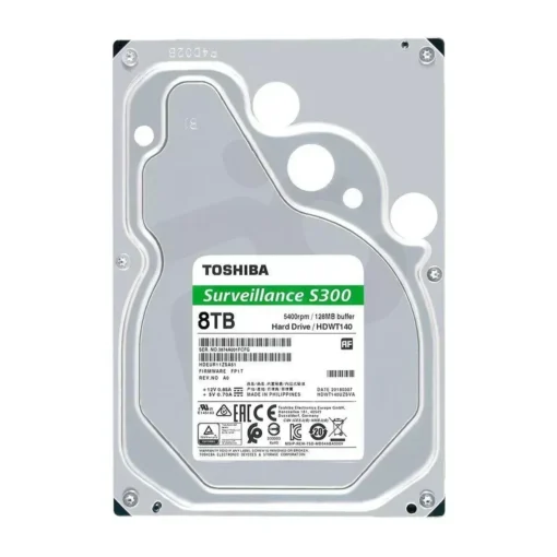 Toshiba Disco Duro S300 Surveillance De 6 Terabytes Sata Formato 3.5 (Disco Duro (MPN HDWT360UZSVA, Almacenamiento para PC) img-1