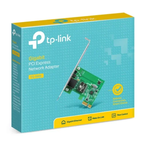 Tp-Link Adaptador De Red Express Gigabit, 32-Bit Pci Express, Wake-On-Lan TG-3468