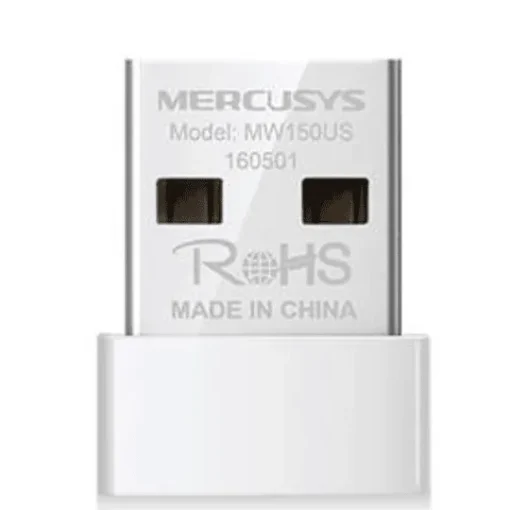 Tp-Link Adaptador Usb Wi-Fi Mercusys 150Mbps Nano, Hasta 150Mbps (2.4Ghz), Usb (MPN MW150US, Adaptadores y Accesorios De Red) img-1
