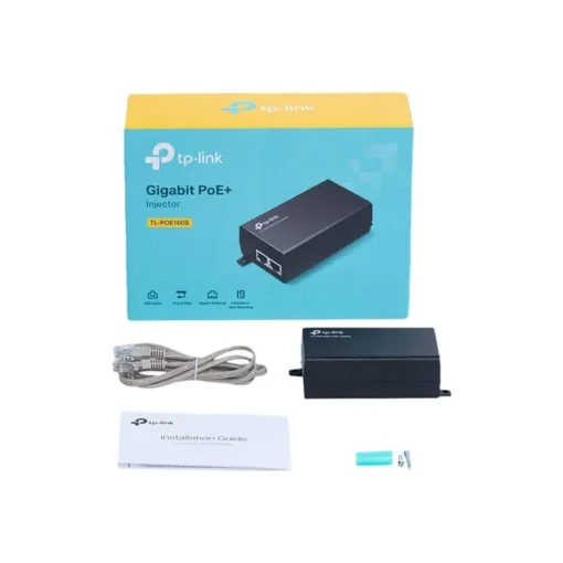 Tp-Link Inyector PoE + Injector Adaptador Port 1 gigabit TL-POE160S