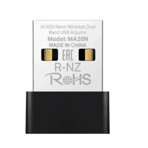 Tp-Link Mercusys Ax300 Nano Wi-F (MPN MA14N, Adaptadores y Accesorios De Red) img-1