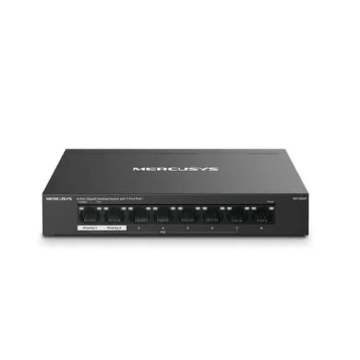 Tp-Link Mercusys V1 Conmutador 8 X 10/100/1000 (7 Poe+) Sobremesa, Montaje (MPN MS108GP, Switches de red) img-1