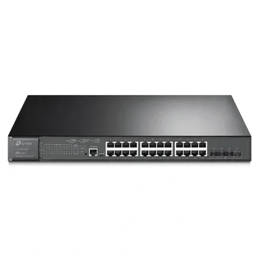 Switch TP-Link JetStream 24P Gigabit PoE+ 384W, 4P SFP+ 10G, Gestionado L2+ (MPN TL-SG3428XMP, Switches de red) img-1