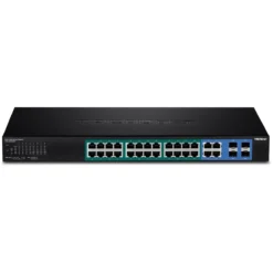 Trendnet Tpe 28-Port Gigabit Web Smart Poe+ Switch Conmutador Ges (MPN TPE-2840WS, Switches de red) img-1