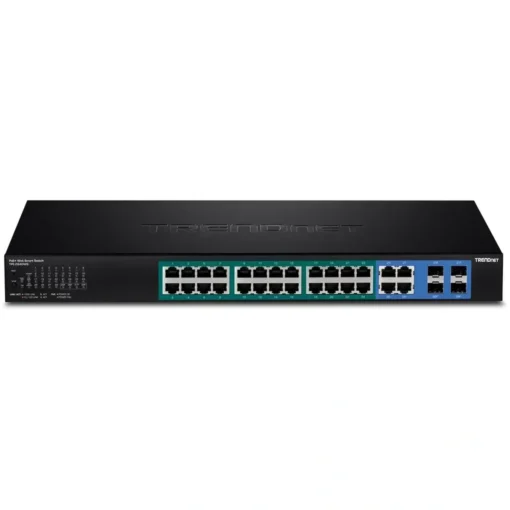 Trendnet Tpe 28-Port Gigabit Web Smart Poe+ Switch Conmutador Ges (MPN TPE-2840WS, Switches de red) img-1