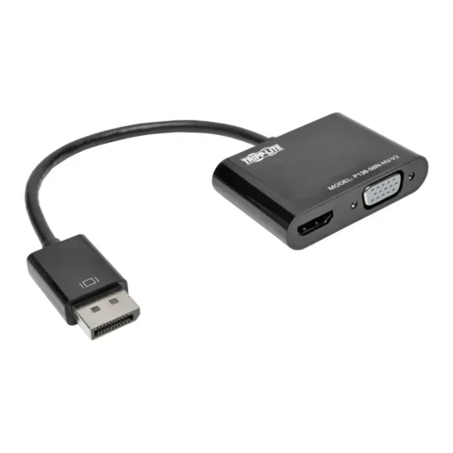 Tripp Lite DisplayPort to HDMI VGA Adapter Converter 4K x 2K @ 24/30Hz DP to HDM P136-06N-HV-V2