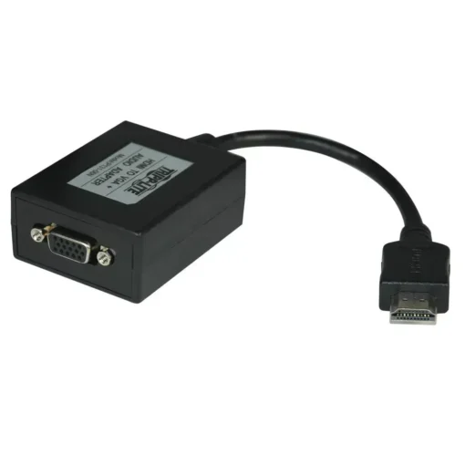 Tripp Lite HDMI to VGA with Audio Converter Cable Adapter for Ultrabook/Laptop/D P131-06N