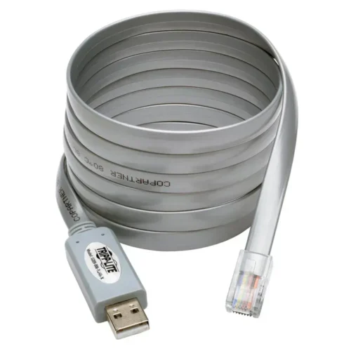 Tripplite Cable Adaptador Usb A Rj45 Cisco Serial Rollover Para Dispositivos U209-006-RJ45-X img-1