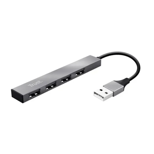 Trust Halyx Minihub USB de 4 puertos en Aluminio 23786 img-1
