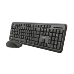 Trust Kit Teclado Y Mouse Ody, Receptor Único, Botones Silenciosos, Negro (MPN 23944, Teclados) img-1