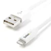 USB to Lightning Cable Startech iPhone / iPad / iPod Charger Cable 1mt (MPN USBLT1MW, Cables, adaptadores y accesorios para pantallas) img-1
