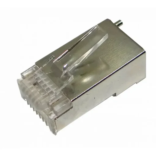 Ubiquiti Kit De 10 Unidades De Conector Rj45 Macho Cat5E Blindado Con Pin Tierra (MPN TC-CON-10, Adaptadores y Accesorios De Red) img-1