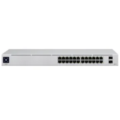 Ubiquiti Switch Unifi 24 Puertos 2Xsfp 24 X 10/100/1000 + 2 X Gigabit Sfp P/N USW-24 img-1