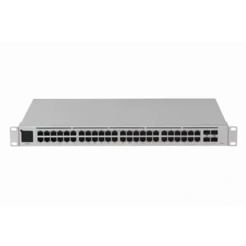 Switch Ubiquiti UniFi 48 Puertos PoE+, gestión centralizada, 4 SFP (MPN USW-48-POE, Switches de red) img-1