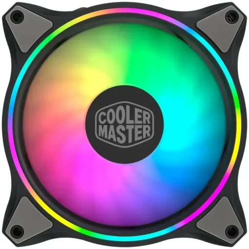 Ventilador 120mm Cooler Master MasterFan MF120 Halo (MPN MFL-B2DN-18NPA-R1, Refrigeración para PC) img-1