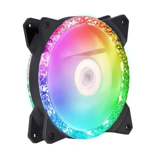 Ventilador 120mm Cooler Master Masterfan MF120 Prismatic (MPN MFY-B2DN-20NPA-R1, Refrigeración para PC) img-1