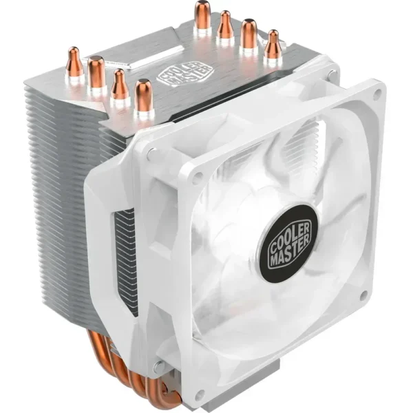 Ventilador CPU Disipador Procesador Cooler Master H410R White Edition RR-H41W-20PW-R1 img-1